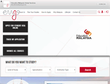 Tablet Screenshot of educationmalaysia.gov.my